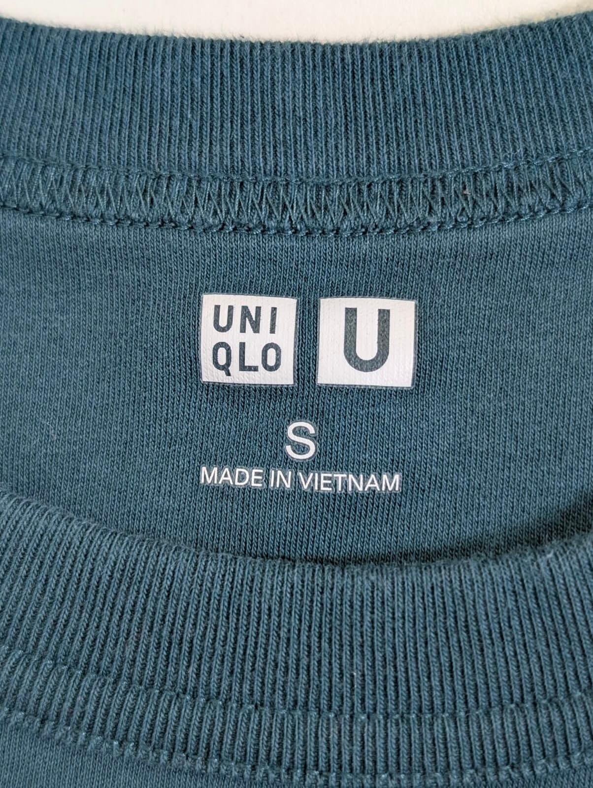 Uniqlo U Crew Neck T-Shirt Dark Green Size S — photo 4 of 7