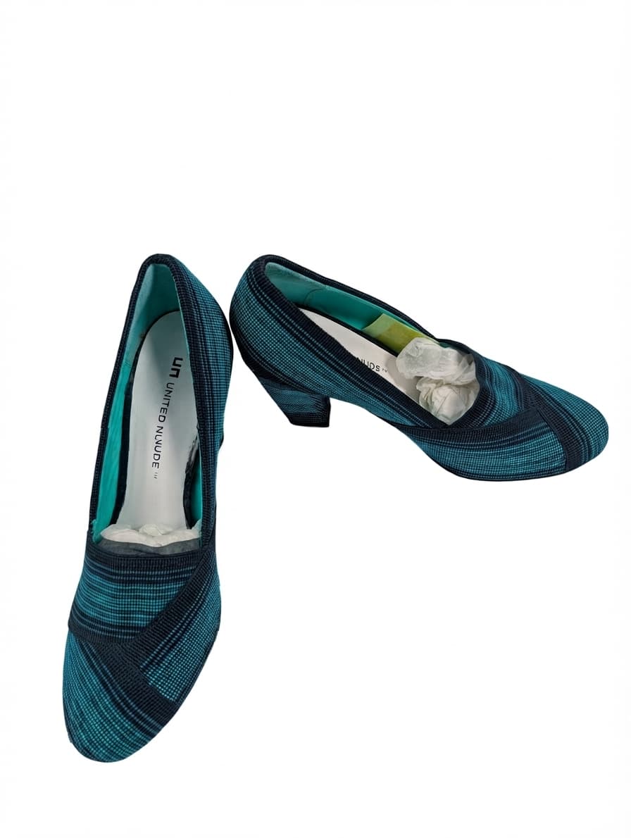 United Nude Eamz Elastic Weave Pumps Teal/Black EU 39 — photo 1 of 8