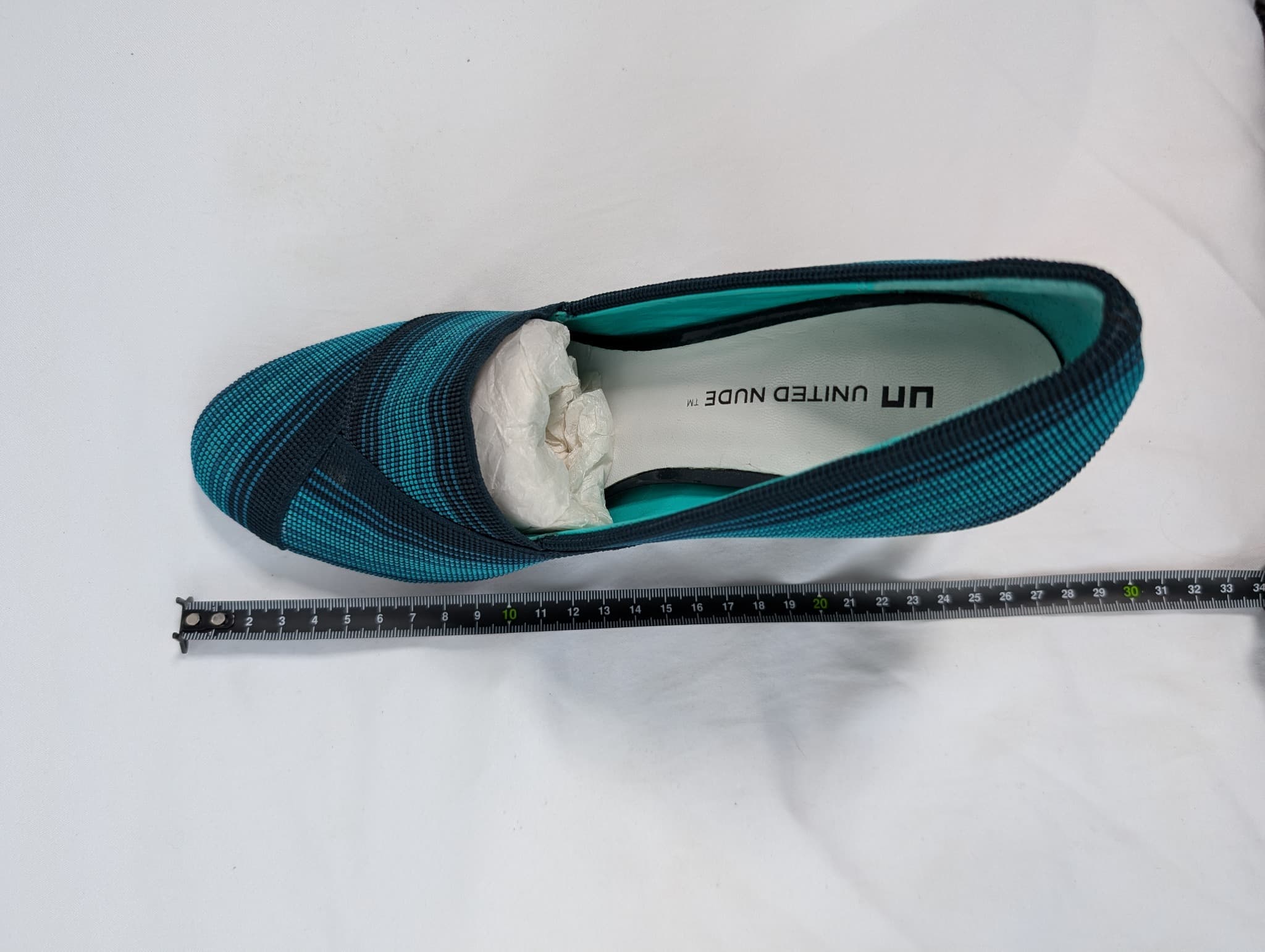 United Nude Eamz Elastic Weave Pumps Teal/Black EU 39 — photo 7 of 8