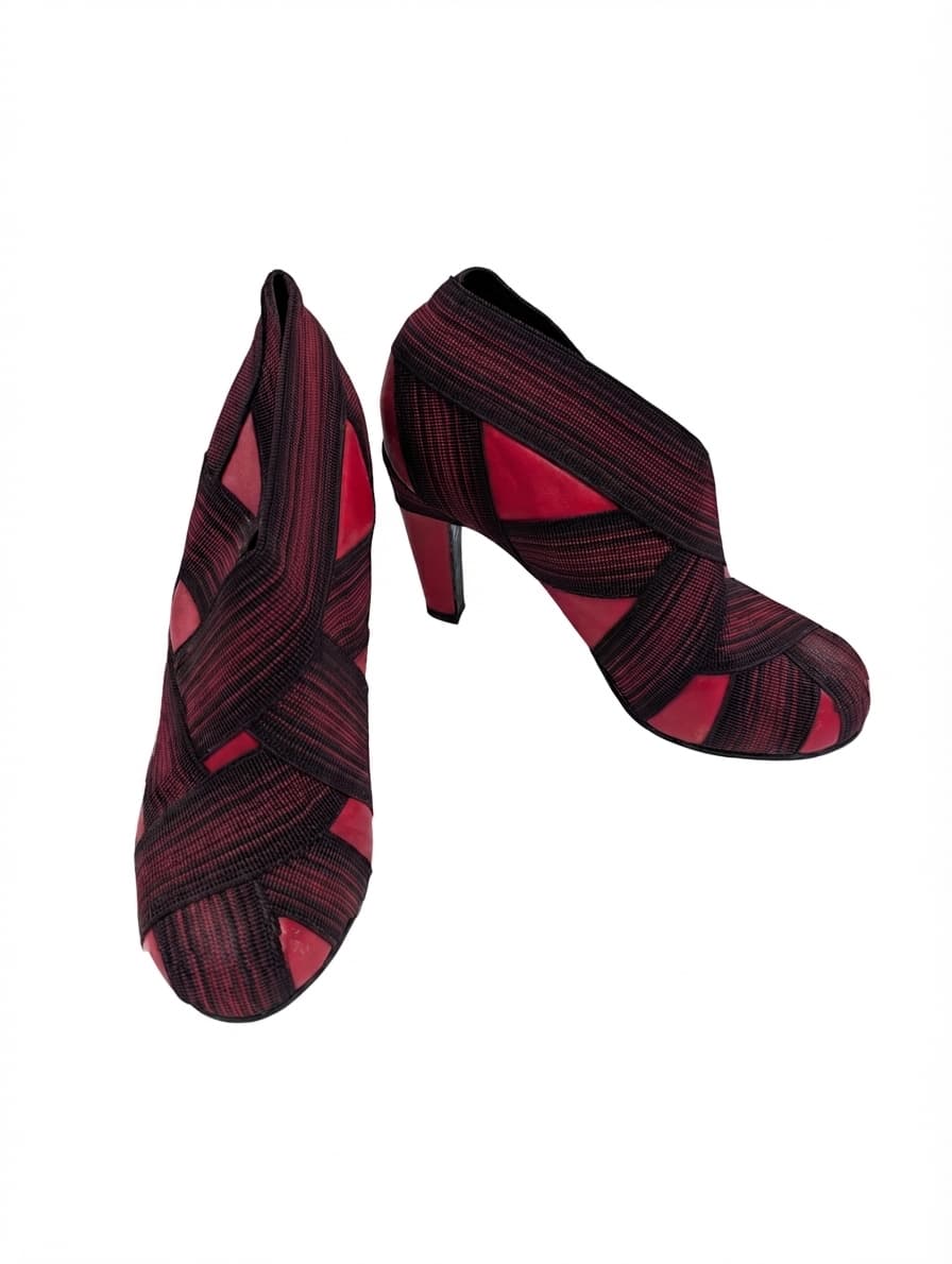 United Nude Helix Hi Pumps Burgundy Mix Size 40 — photo 1 of 9