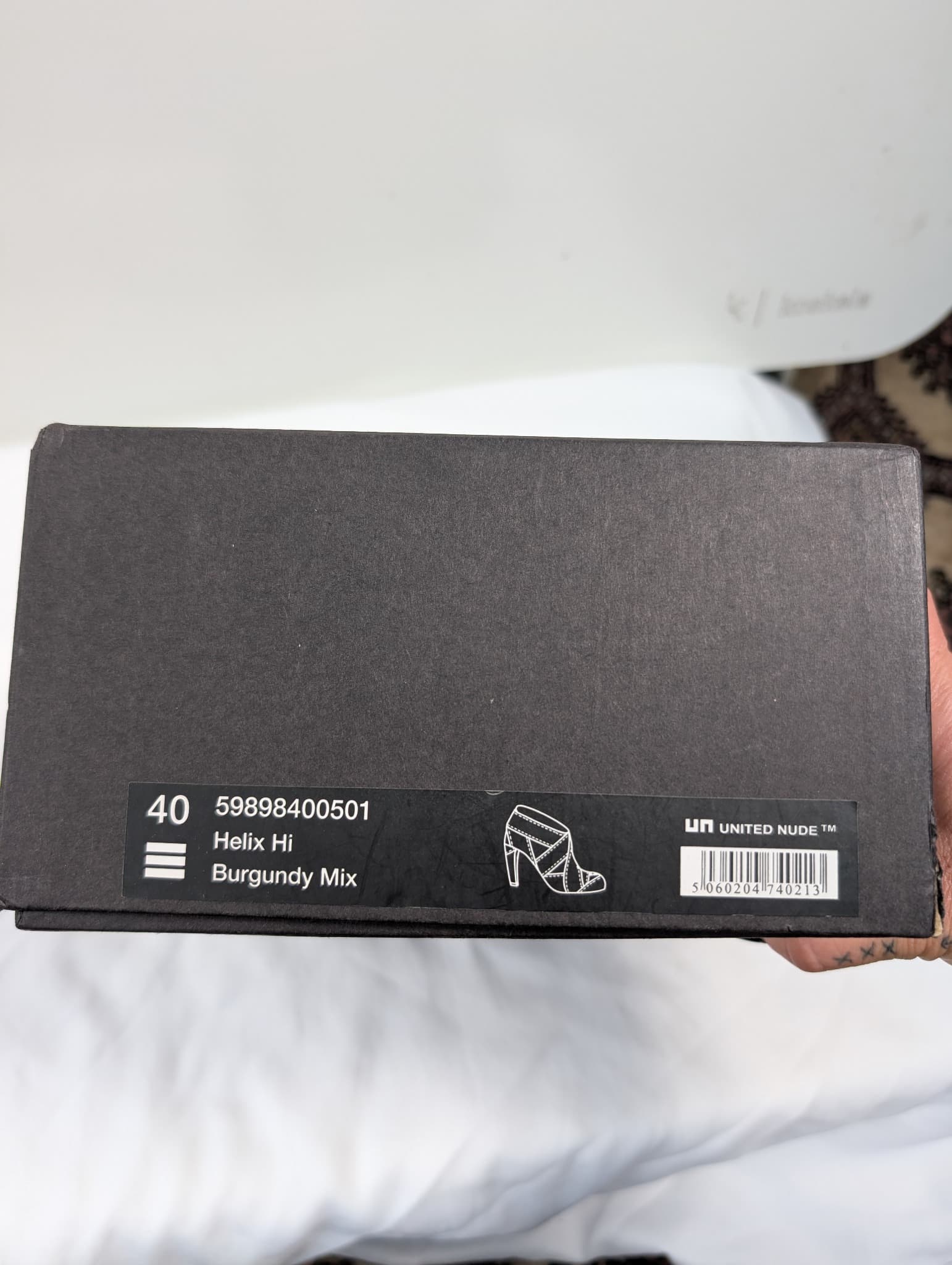 United Nude Helix Hi Pumps Burgundy Mix Size 40 — photo 9 of 9