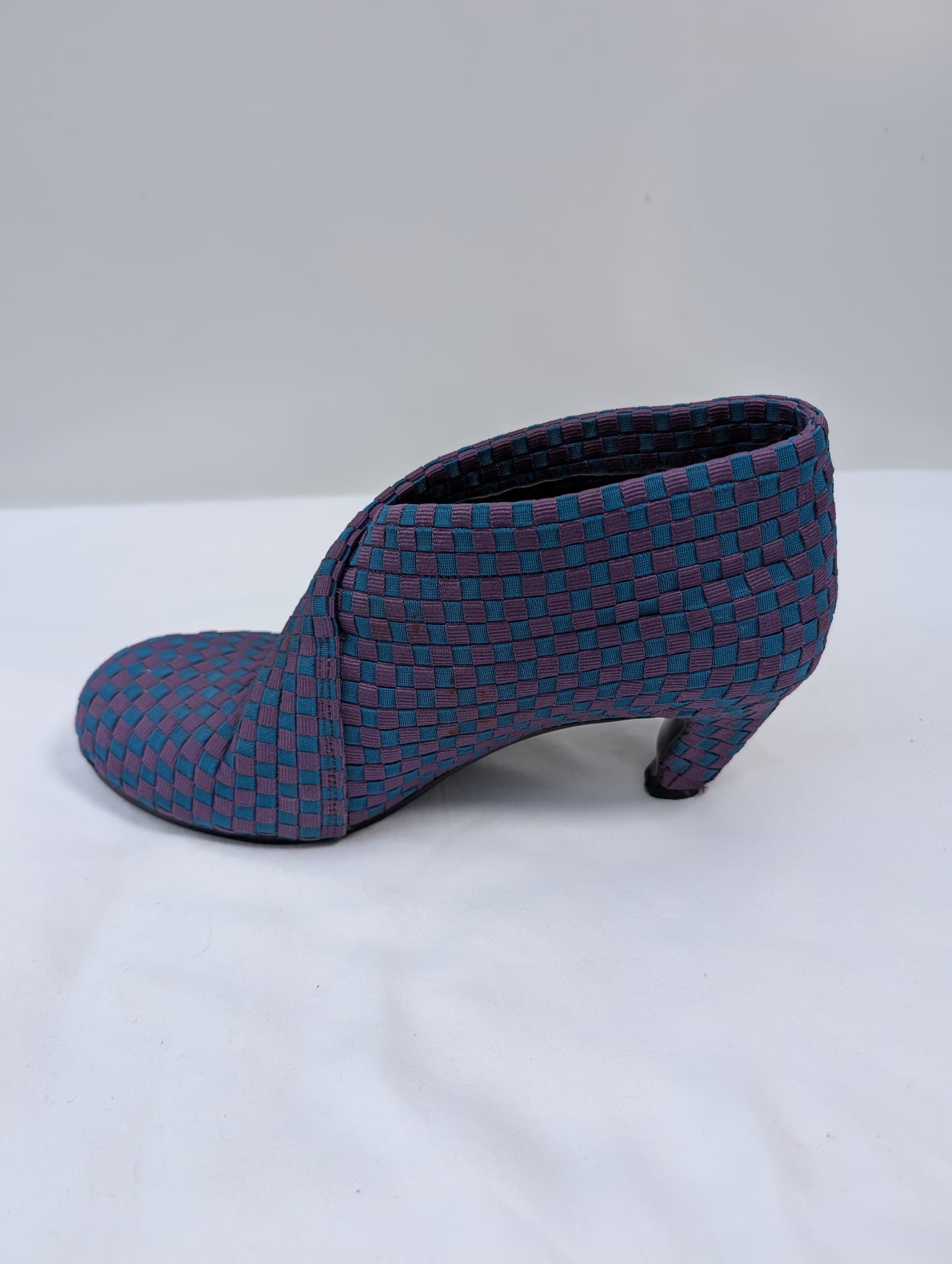 United Nude Woven Kitten Heel Ankle Boots Blue/Purple EU 39 — photo 2 of 9