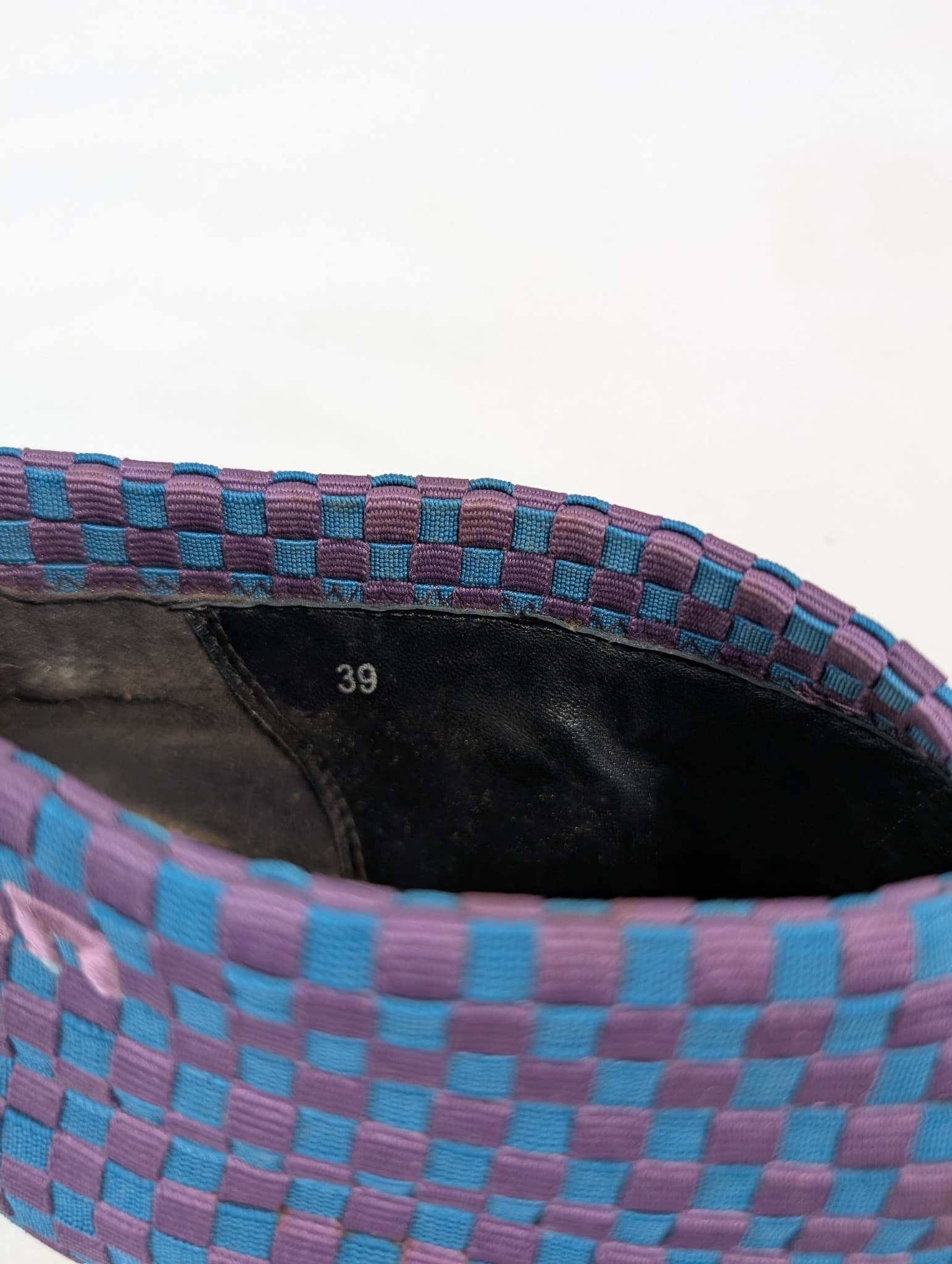 United Nude Woven Kitten Heel Ankle Boots Blue/Purple EU 39 — photo 6 of 9