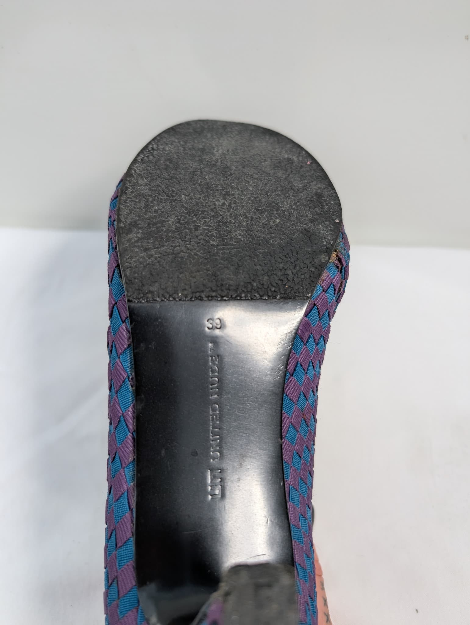 United Nude Woven Kitten Heel Ankle Boots Blue/Purple EU 39 — photo 8 of 9