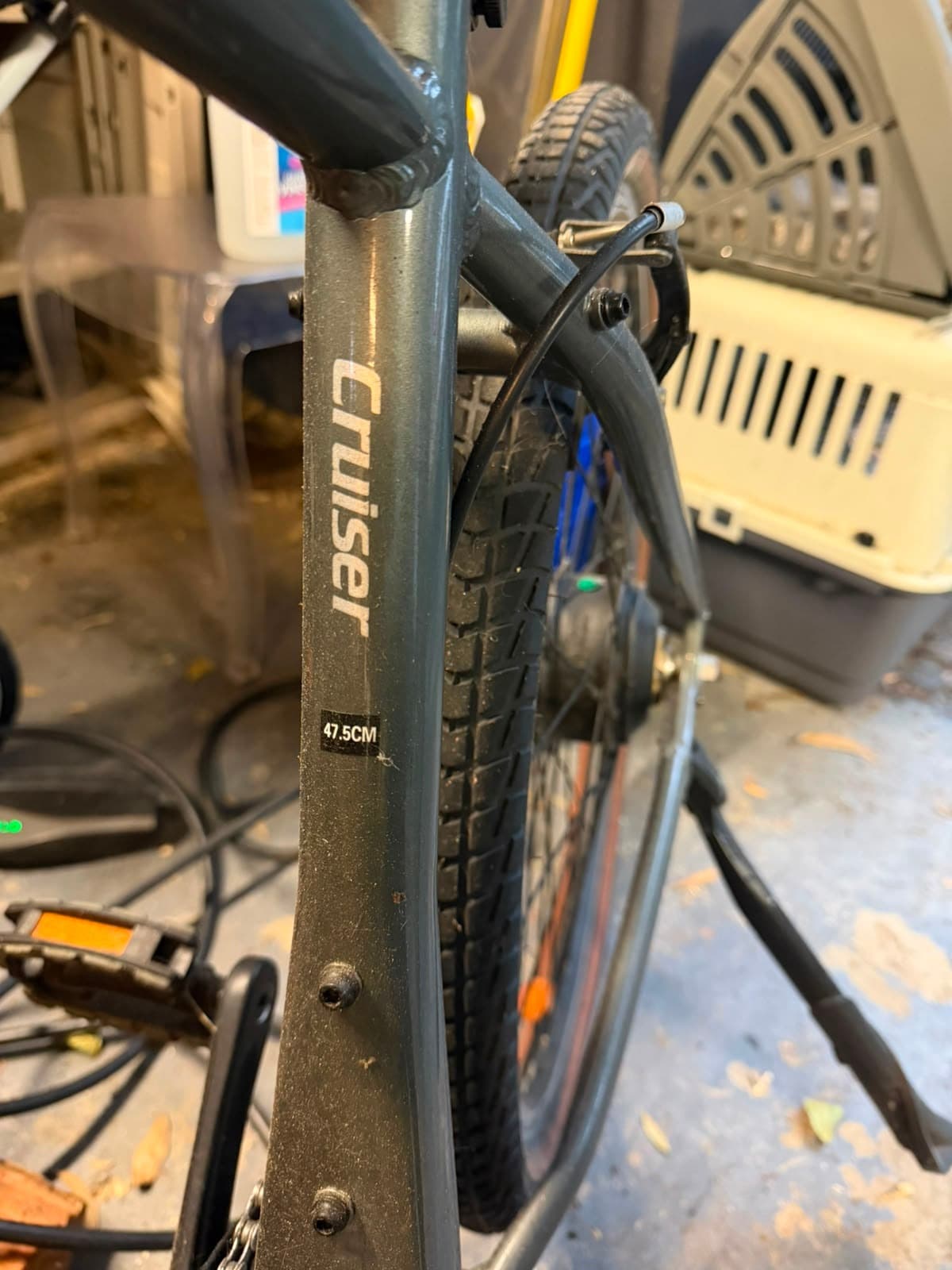 Velectrix Cruiser Hybrid E-Bike Grey 47.5cm Frame — photo 3 of 8