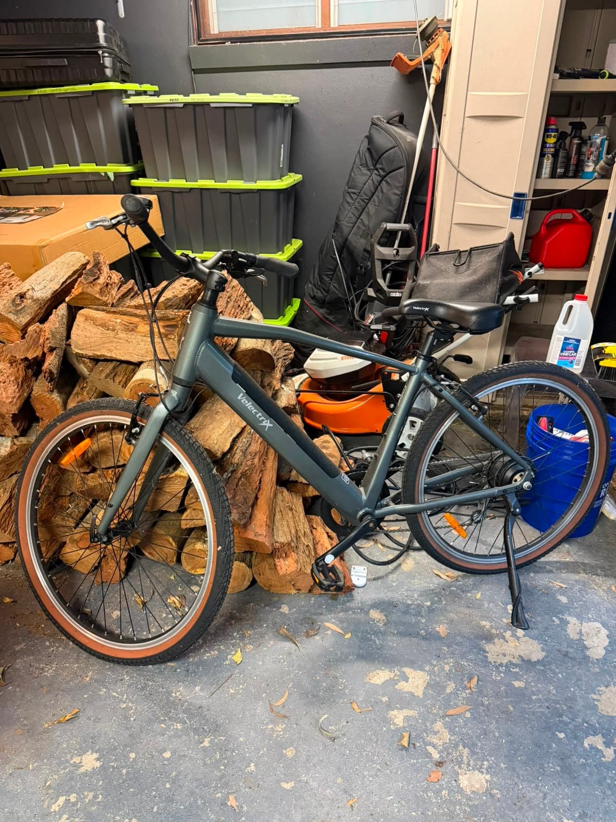 Velectrix Cruiser Hybrid E-Bike Grey 47.5cm Frame — photo 8 of 8