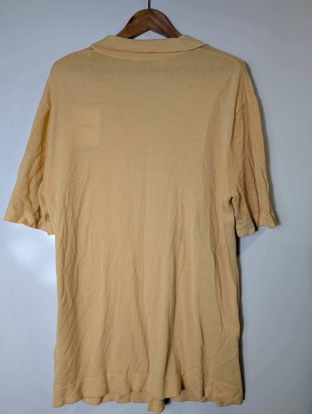 Venroy Pointelle Knitted Shirt - Sahara Sun Men's XL — photo 2 of 7