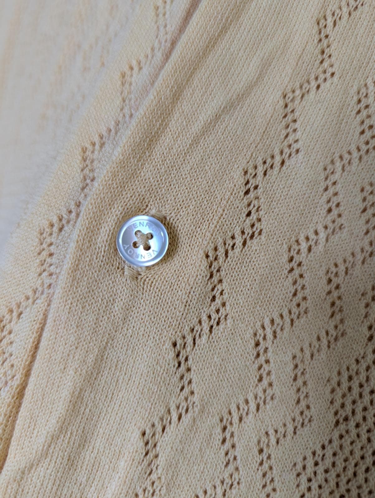 Venroy Pointelle Knitted Shirt - Sahara Sun Men's XL — photo 3 of 7