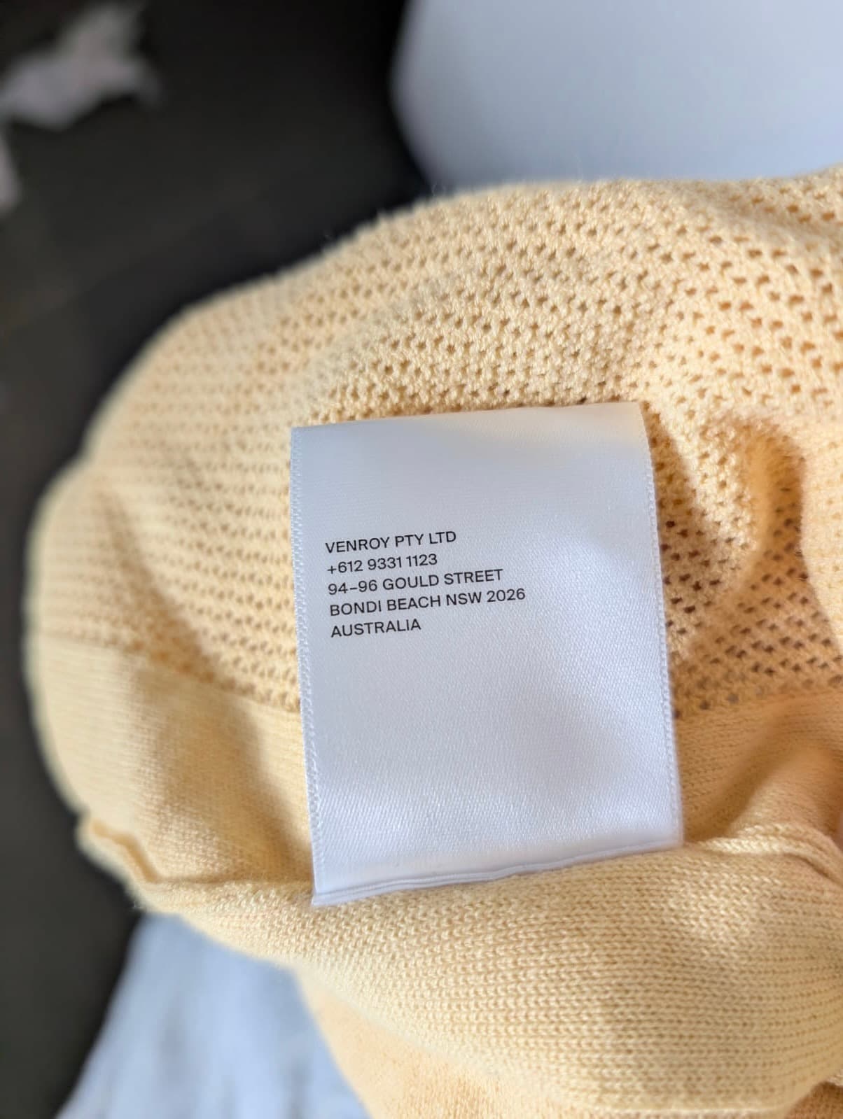 Venroy Pointelle Knitted Shirt - Sahara Sun Men's XL — photo 4 of 7