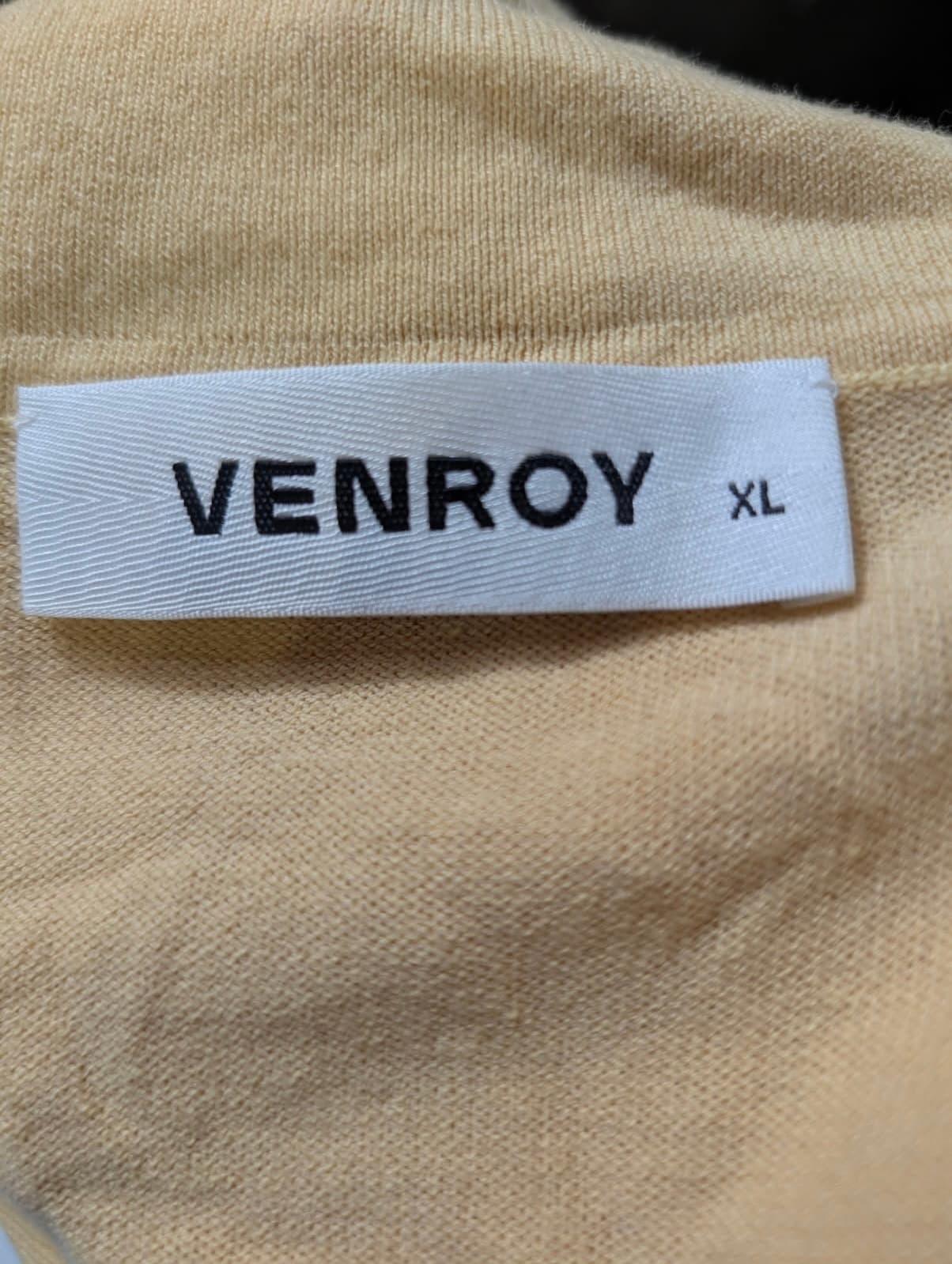 Venroy Pointelle Knitted Shirt - Sahara Sun Men's XL — photo 7 of 7