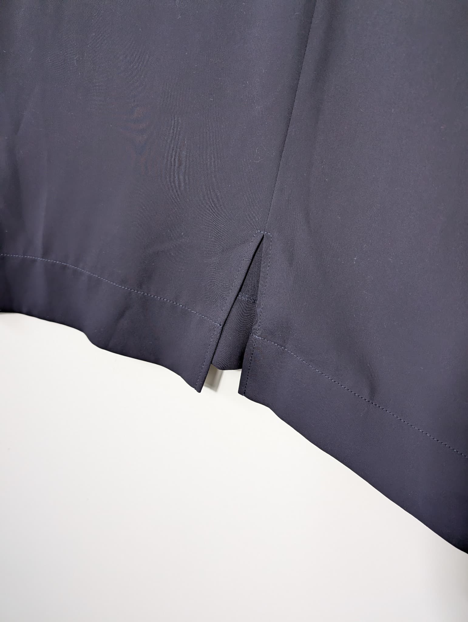 Veronika Maine Flutter Sleeve Shift Dress Navy Blue Size 16 — photo 5 of 8