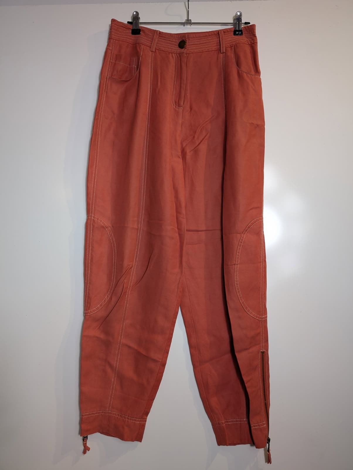 Veronika Maine Trousers Rust Orange Size 8 — photo 9 of 9