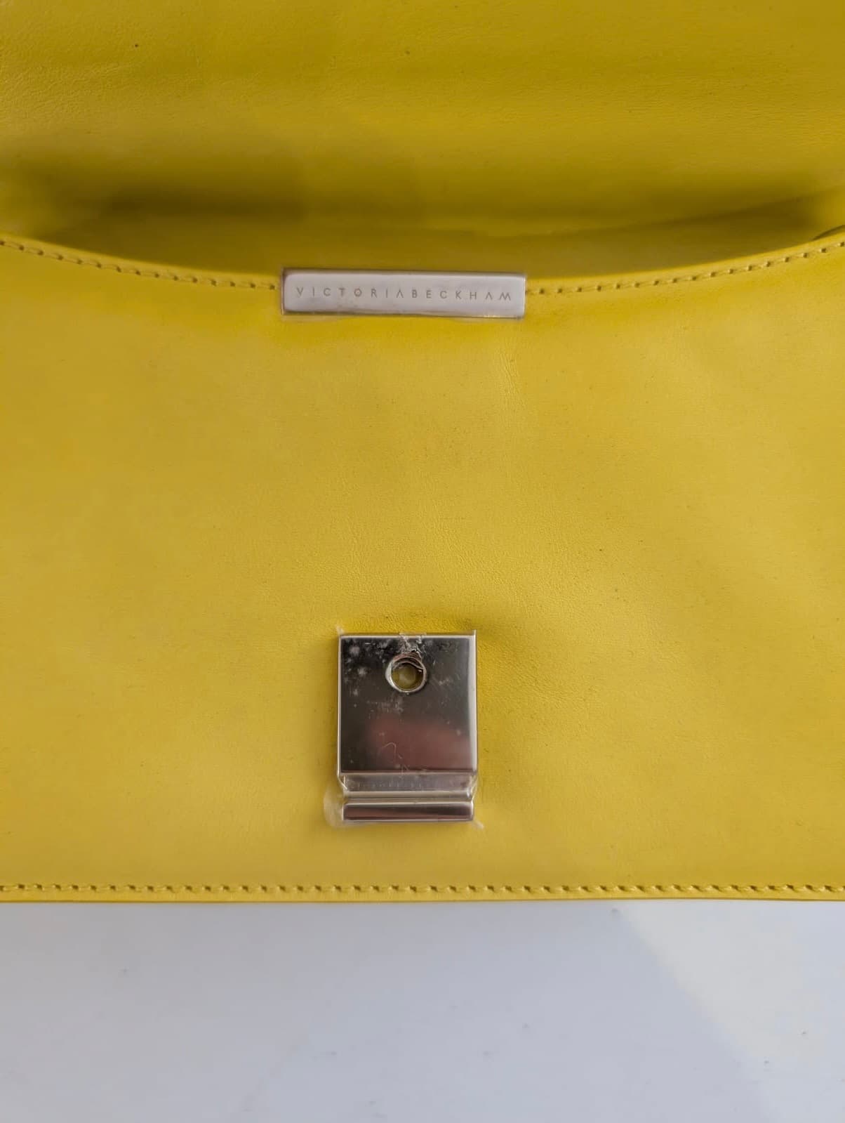 Victoria Beckham Leather Crossbody Bag - Yellow — photo 3 of 5