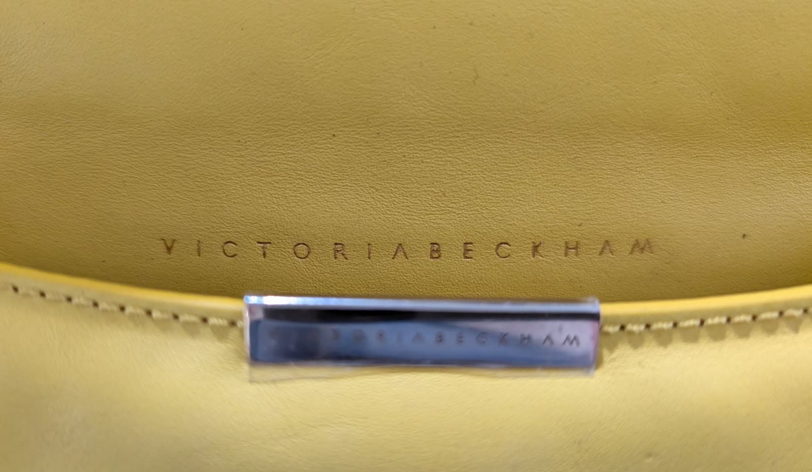 Victoria Beckham Leather Crossbody Bag - Yellow — photo 4 of 5