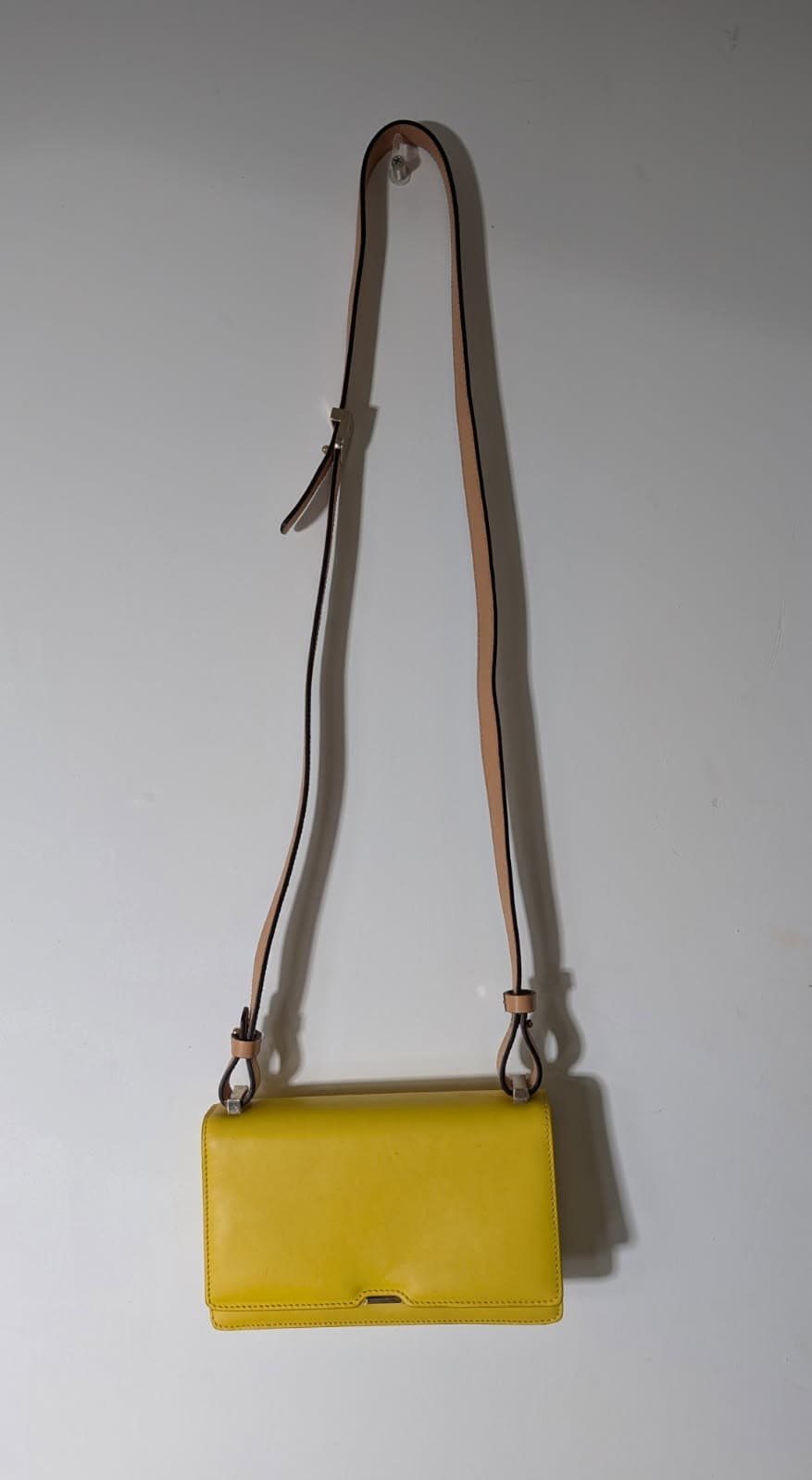 Victoria Beckham Leather Crossbody Bag - Yellow — photo 5 of 5