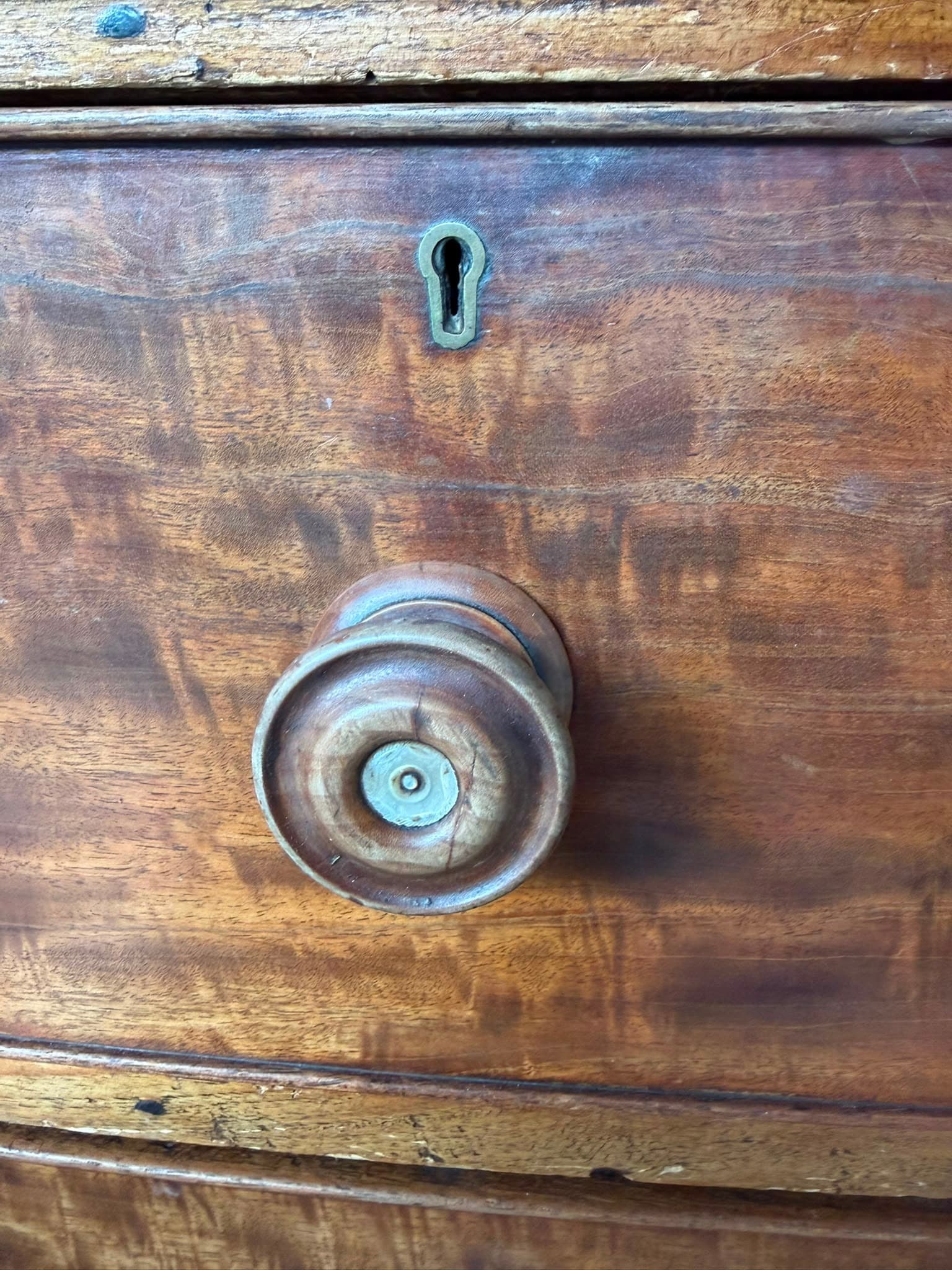 Victorian Era Mahogany Sideboard with Marble Top — photo 3 of 8
