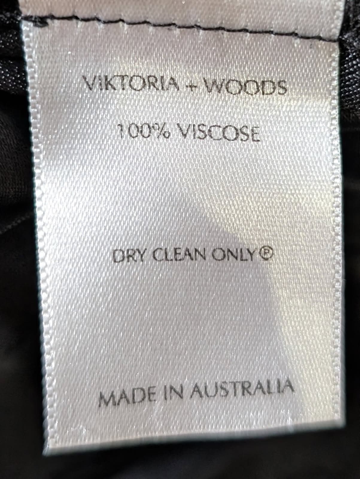 Viktoria & Woods Black Long Sleeve Collared Blouse - Size 0 — photo 4 of 4
