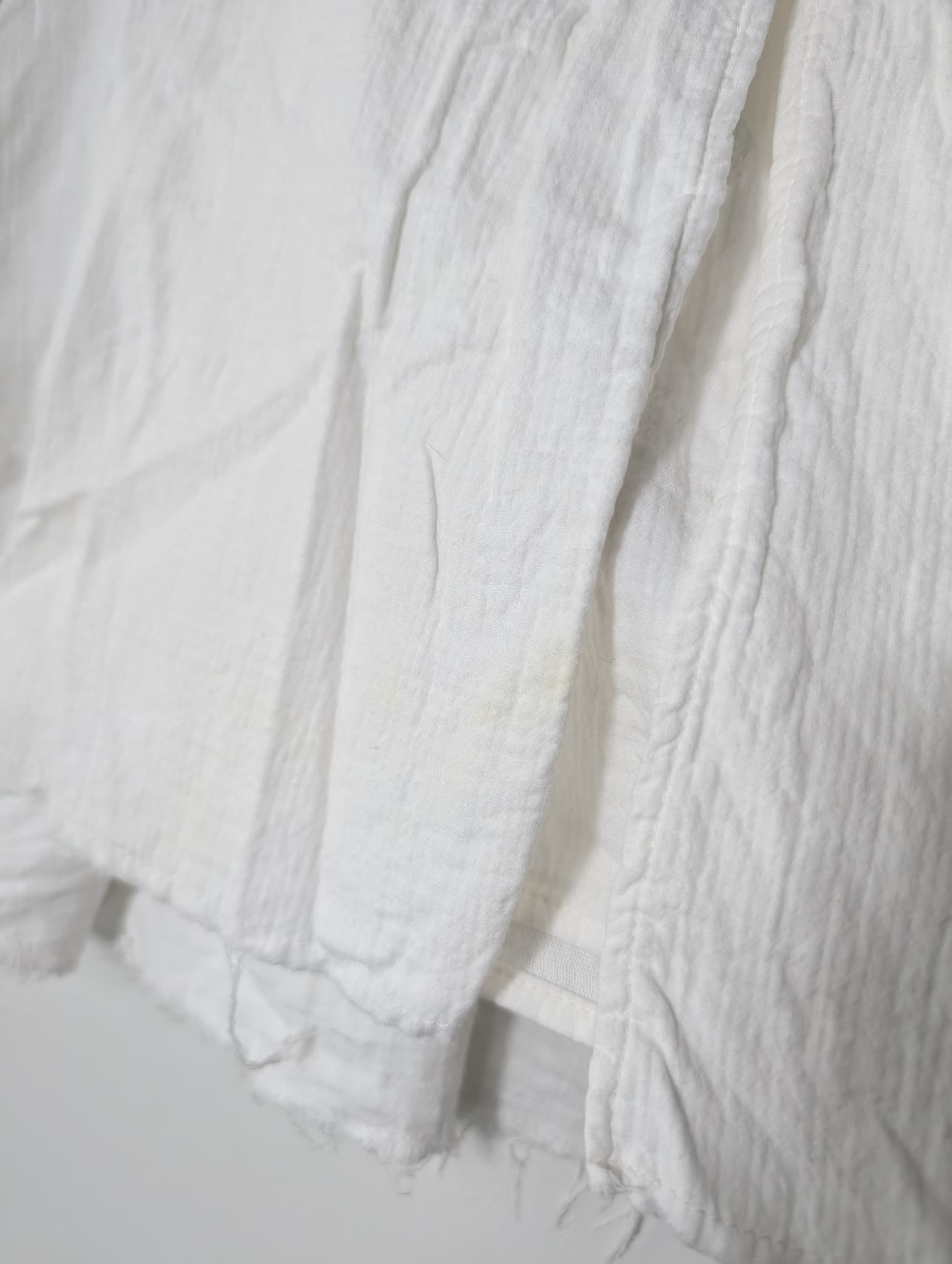 Viktoria & Woods Off-The-Shoulder Gauze Crop Top White Size 0 — photo 6 of 8