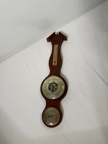 Vintage Fischer Wall-Mounted Weather Station - Barometer, Thermometer, Hygrometer — photo 11 of 11