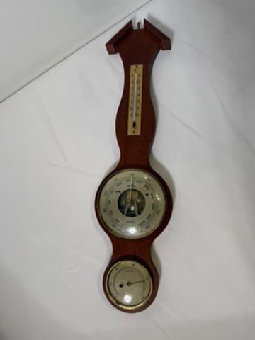 Vintage Fischer Wall-Mounted Weather Station - Barometer, Thermometer, Hygrometer — photo 5 of 11