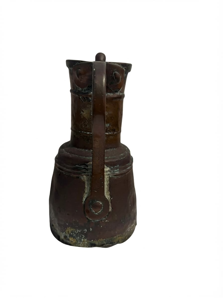 Vintage Hand-Hammered Copper Ewer Decorative Antique Pitcher — photo 1 of 5