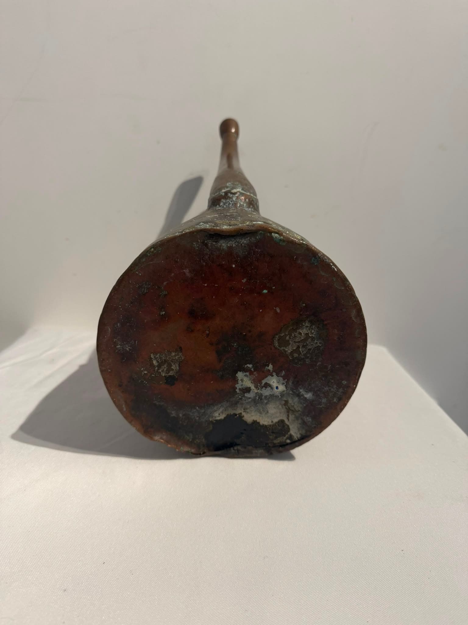 Vintage Hand-Hammered Copper Ewer Decorative Antique Pitcher — photo 4 of 5