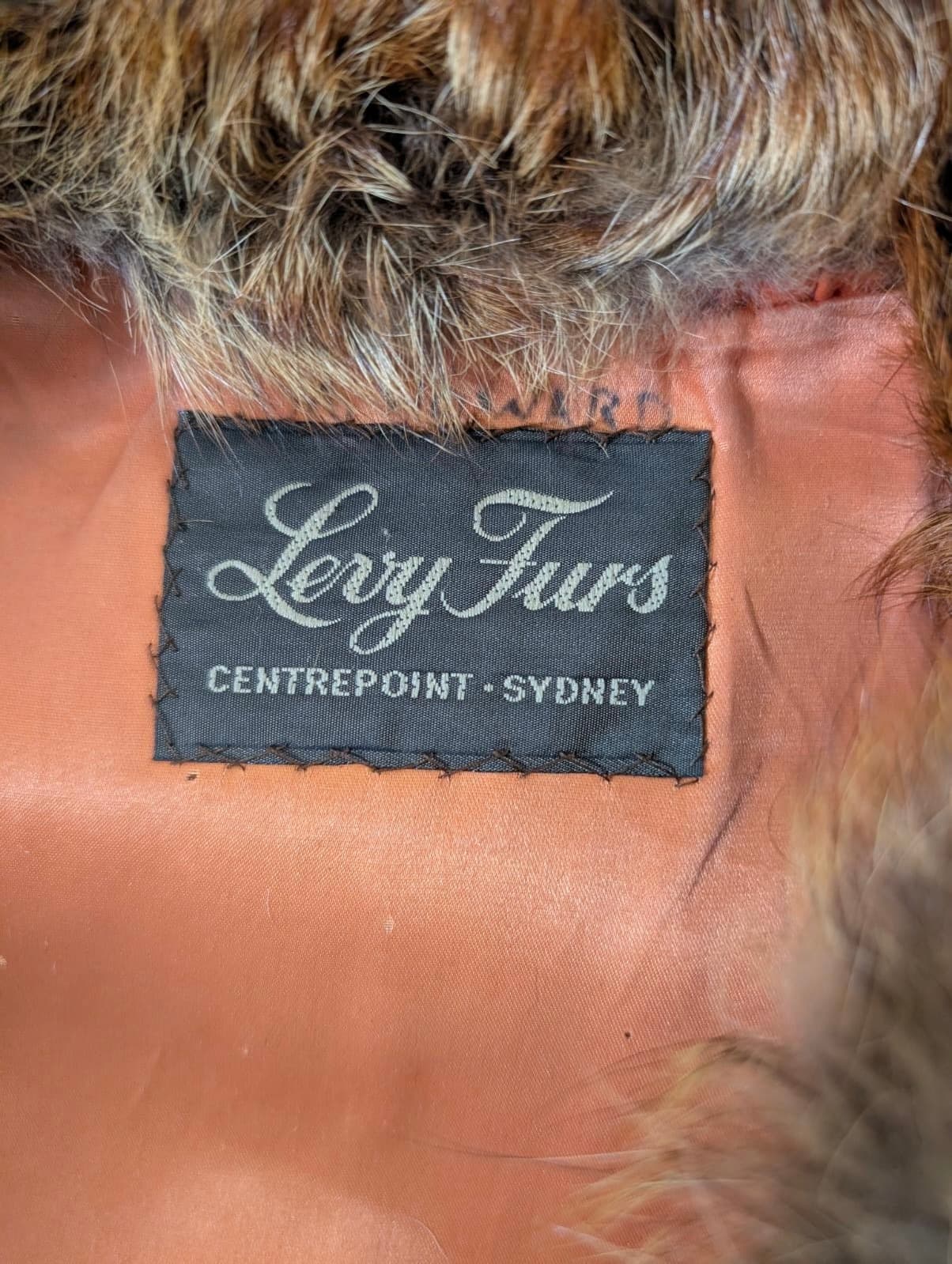 Vintage Levy Furs Red Fox Fur Jacket - Sydney Made — photo 7 of 7