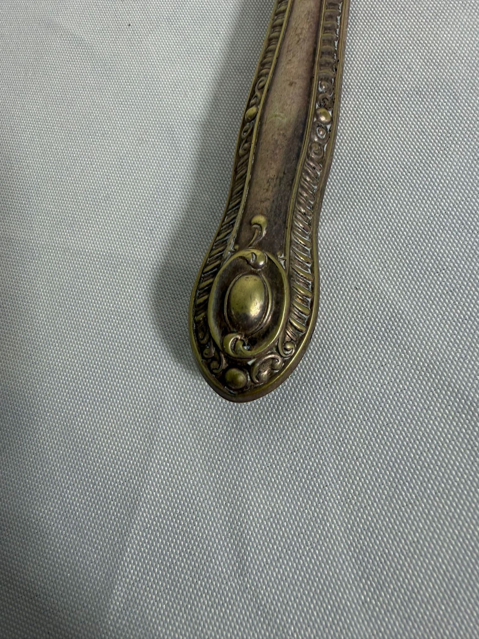 Vintage Ornate EPNS Butter Knife Decorative Antique Tableware — photo 4 of 9