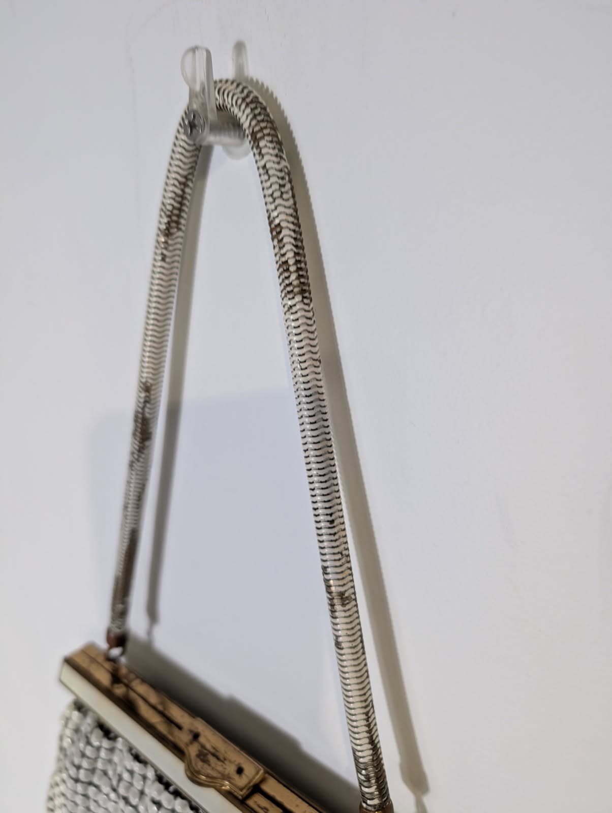 Vintage Oroton Enamel Mesh Clutch Bag - Made In West Germany — photo 3 of 9