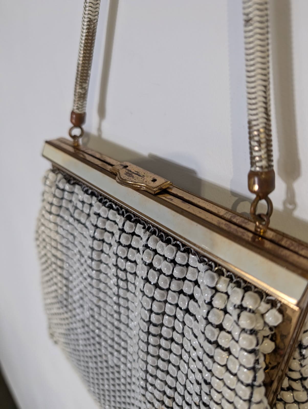 Vintage Oroton Enamel Mesh Clutch Bag - Made In West Germany — photo 8 of 9