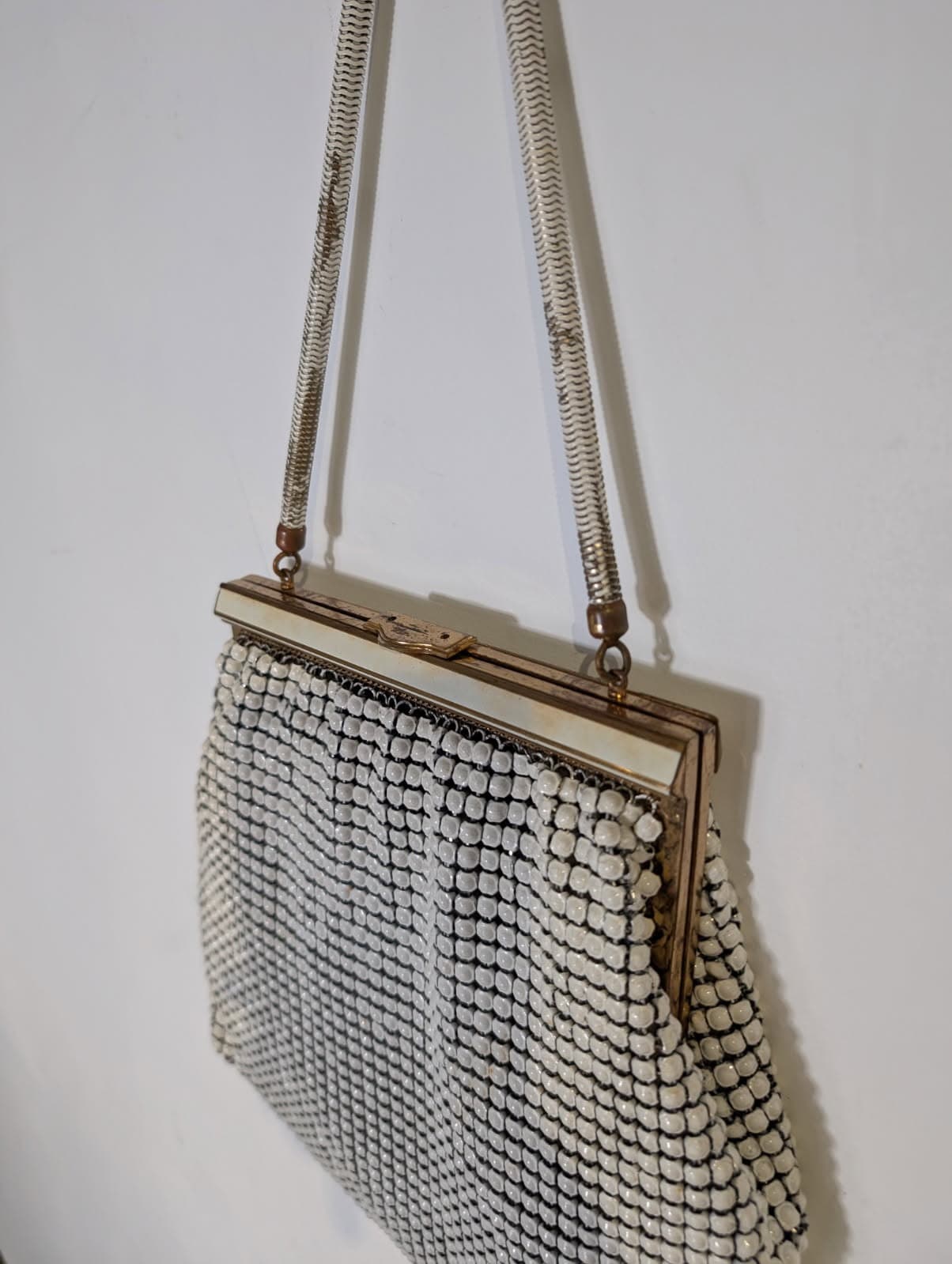 Vintage Oroton Enamel Mesh Clutch Bag - Made In West Germany — photo 9 of 9