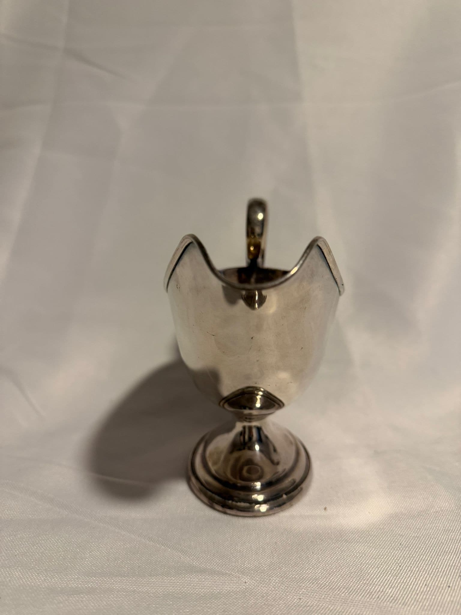 Vintage Silver-Plated Gravy Boat Pedestal Base — photo 2 of 9