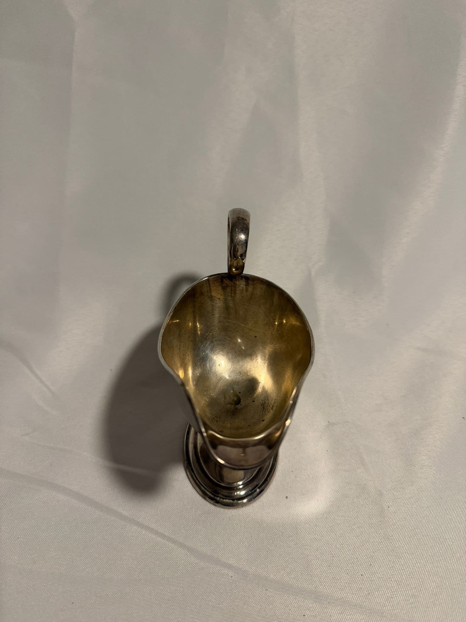 Vintage Silver-Plated Gravy Boat Pedestal Base — photo 3 of 9