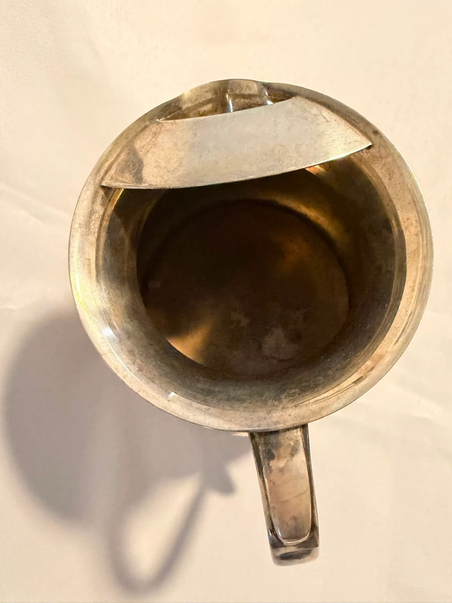 Vintage Silver Plated Iced Water Jug USA Serving Pitcher Marked Plate — photo 7 of 9
