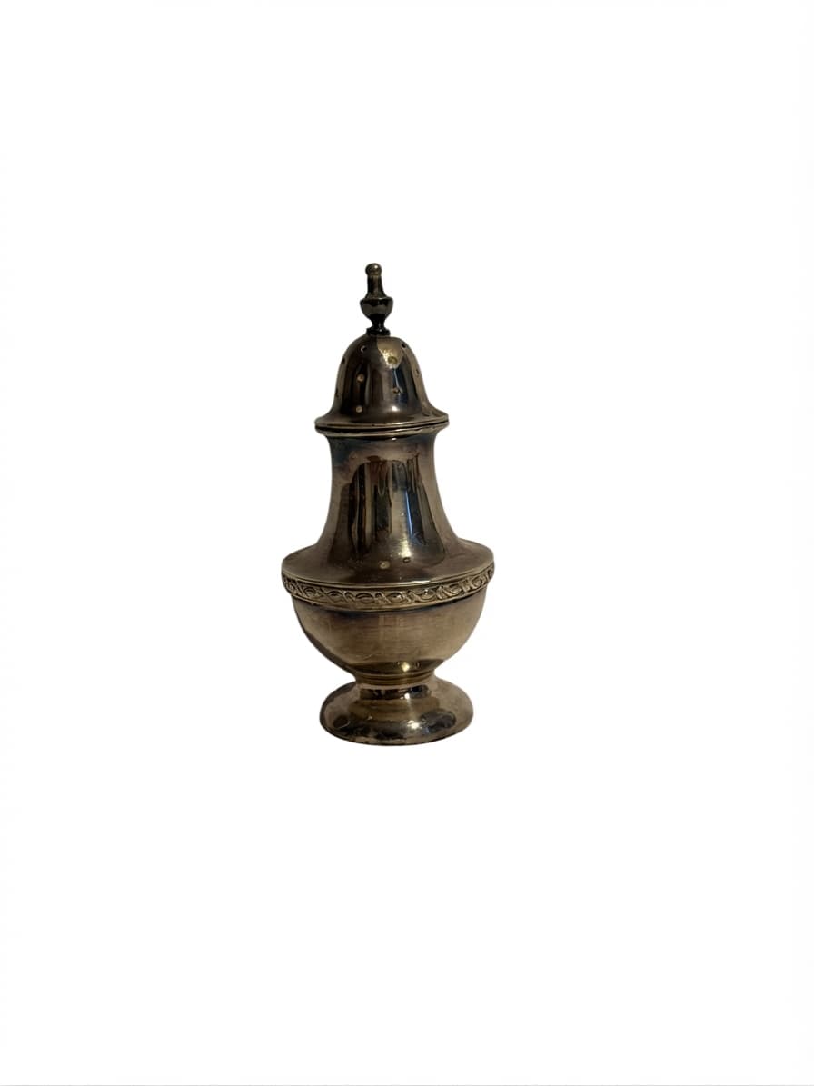 Vintage Silver Plated Shaker Decorative Baluster Form — photo 1 of 7