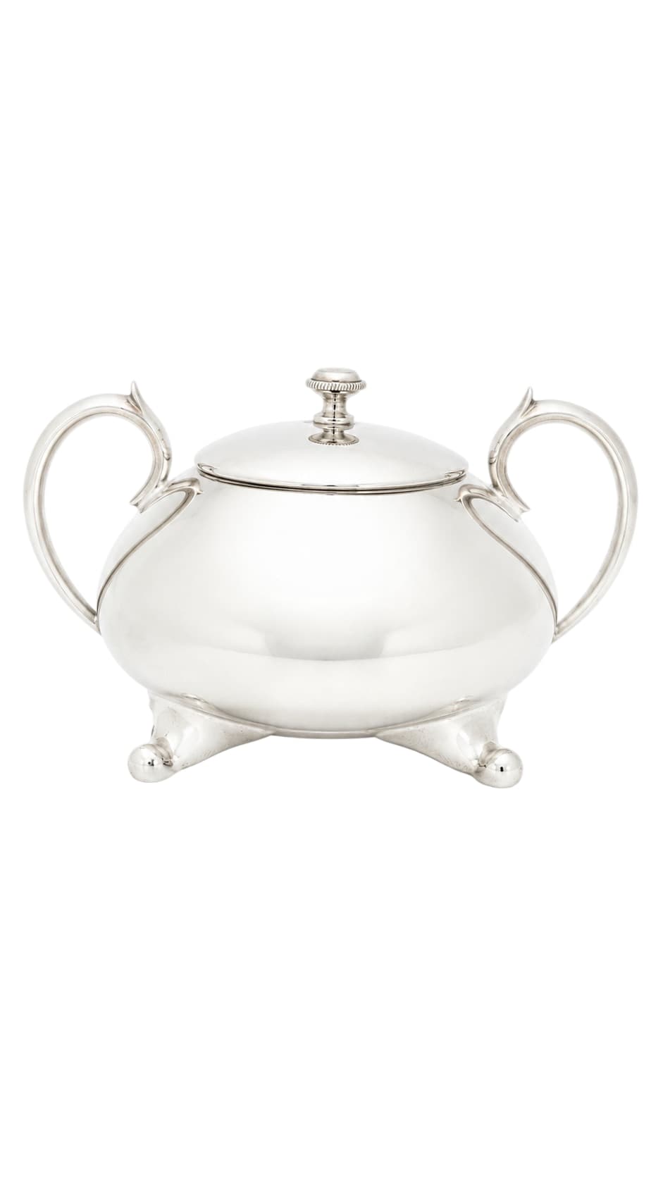 Vintage Silver Plated Sugar Bowl With Lid - Elegant Tableware
