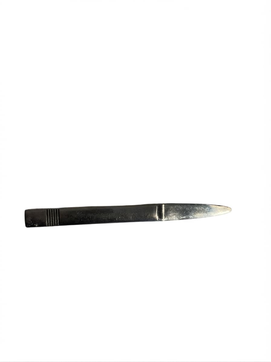 Vintage Stainless Steel Letter Opener Minimalist Design — photo 1 of 4