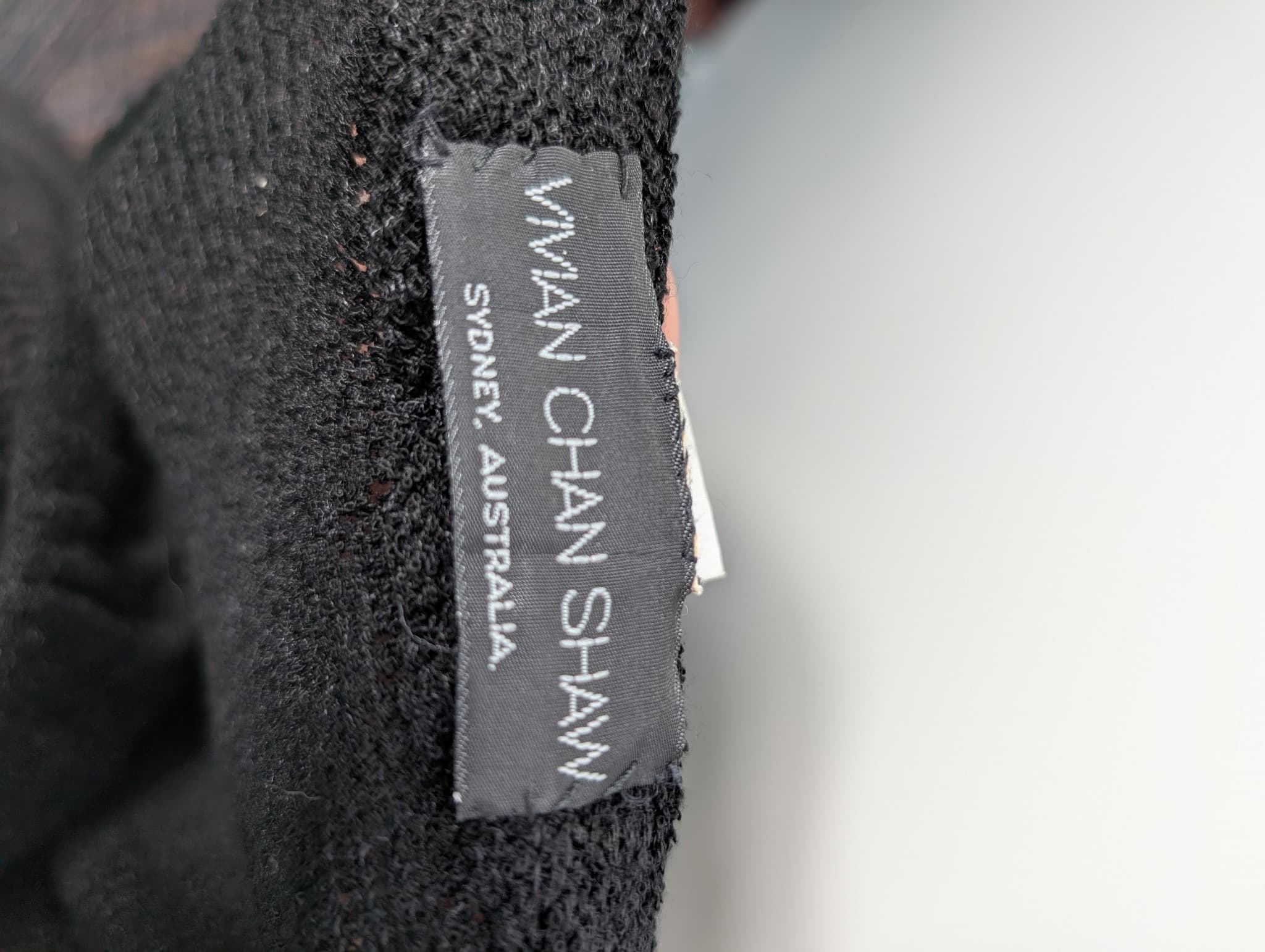Vivian Chan Shaw Knit Maxi Skirt Black — photo 4 of 6
