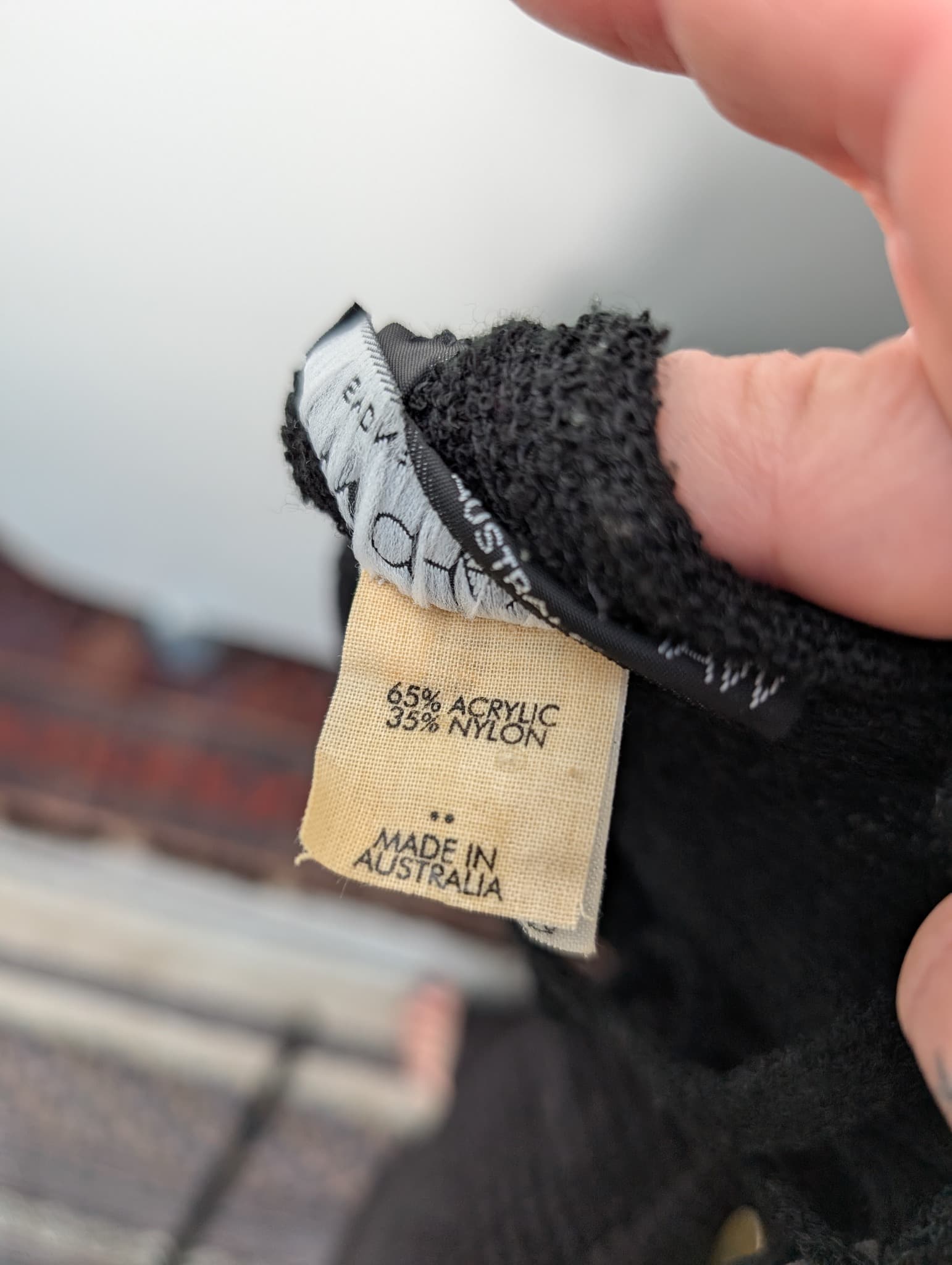 Vivian Chan Shaw Knit Sweater Lattice Neckline Black — photo 6 of 7
