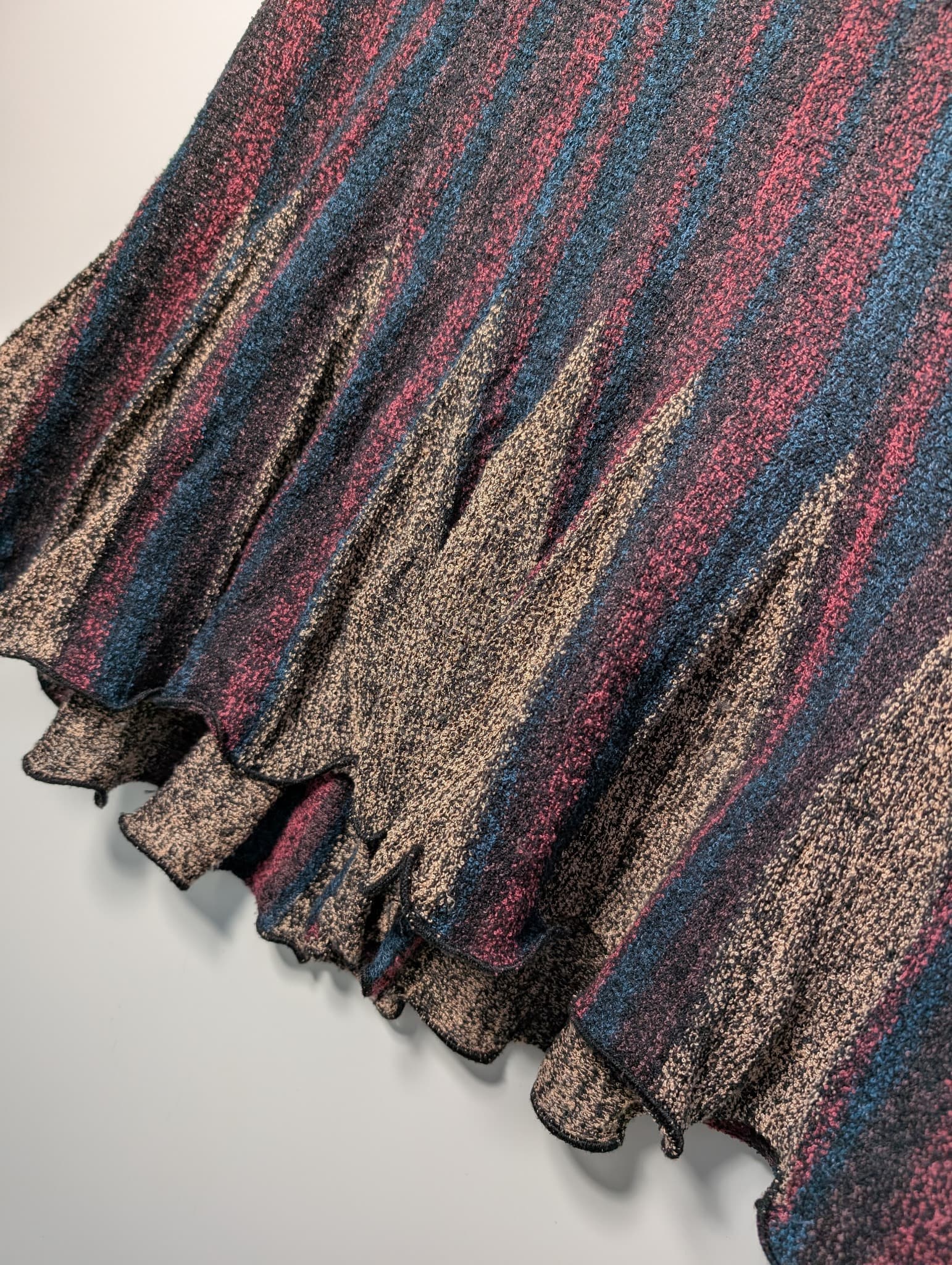 Vivian Chan Shaw Striped Knit Maxi Skirt Multicolour — photo 3 of 7