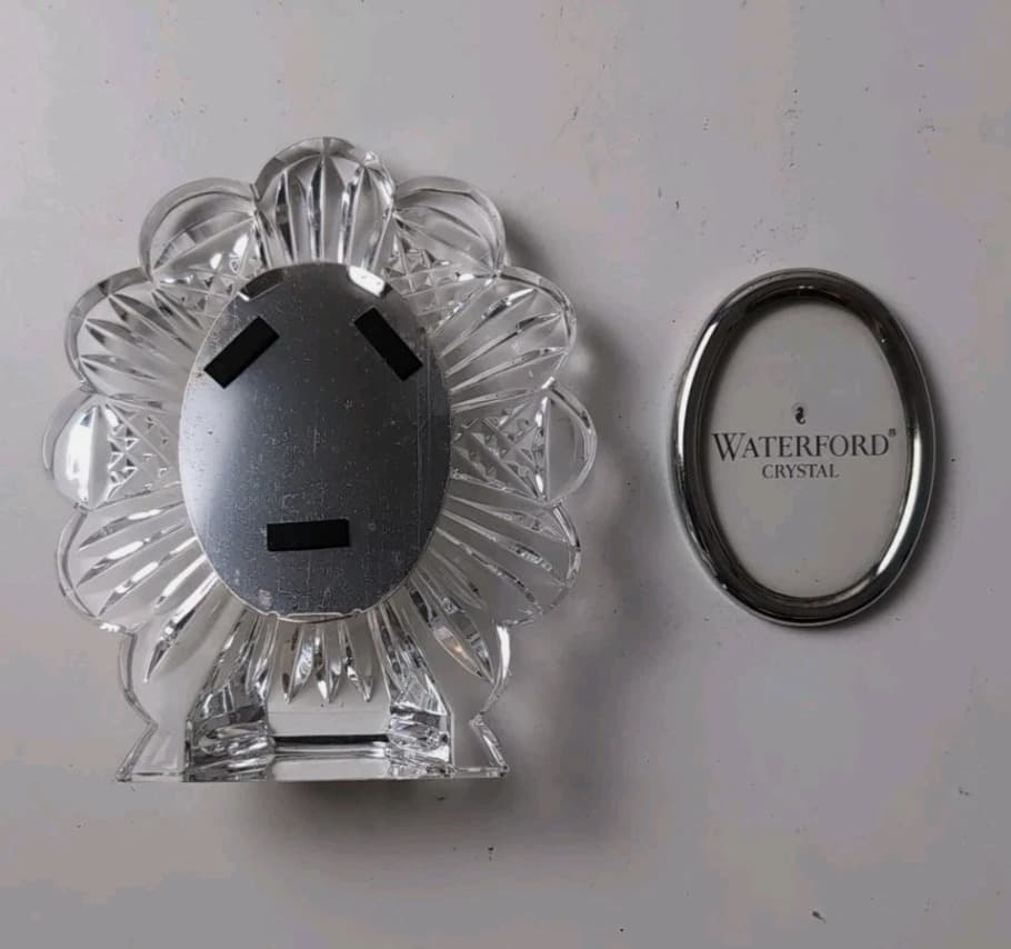 Waterford Crystal Lismore Oval Picture Frame - Signature Cut Crystal — photo 7 of 9