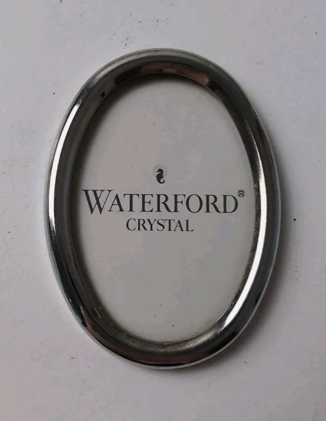 Waterford Crystal Lismore Oval Picture Frame - Signature Cut Crystal — photo 9 of 9