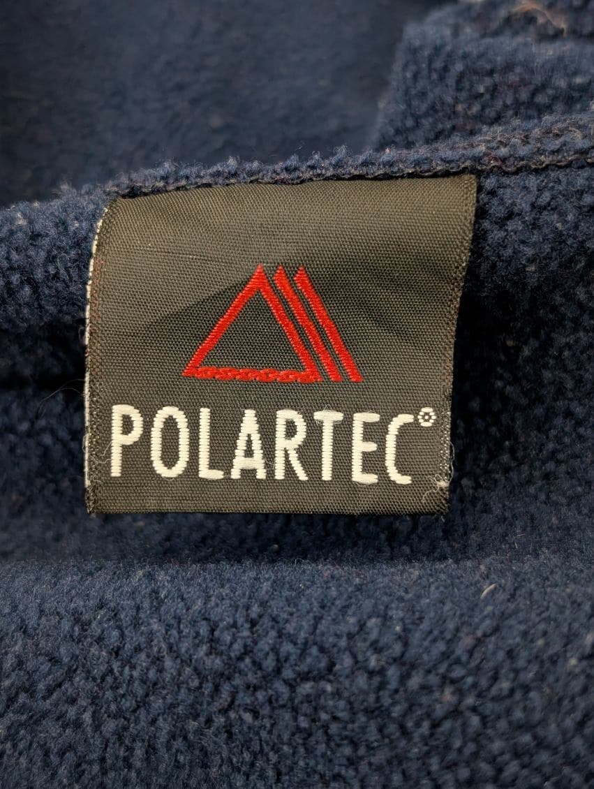 Wild Roses Women's Technical Polartec Fleece Jacket - Navy Blue — photo 2 of 10