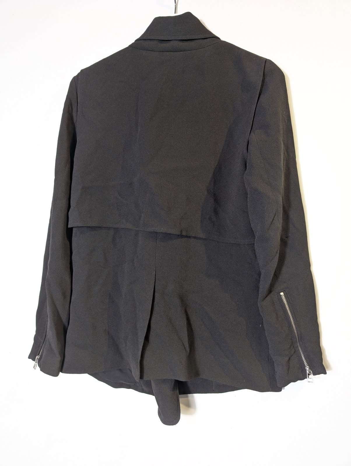 Wilfred Moto Jacket Black Zip Detail Women's XXS — photo 3 of 5