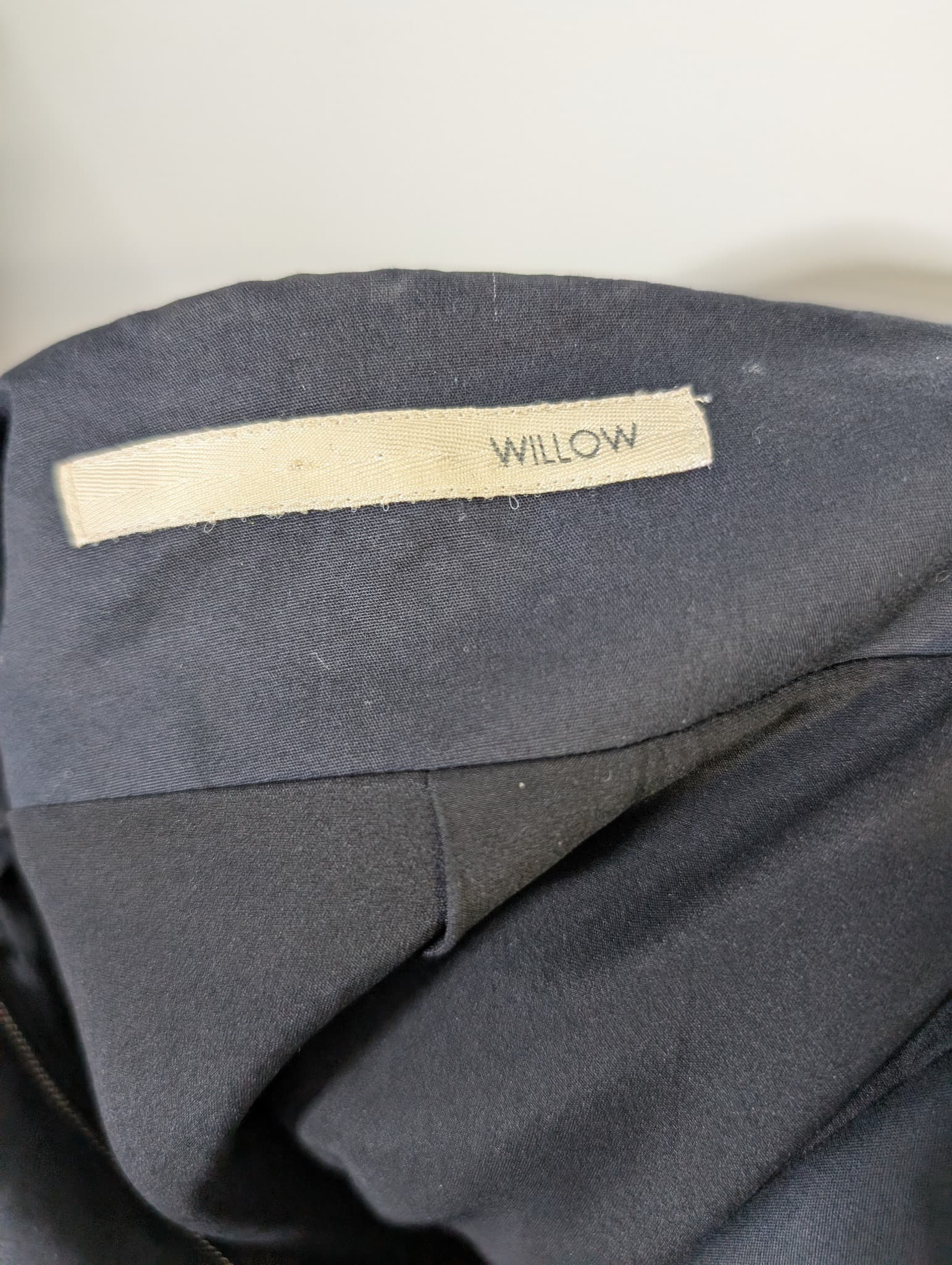 Willow Cropped Zip Jacket Black Textured — photo 8 of 11