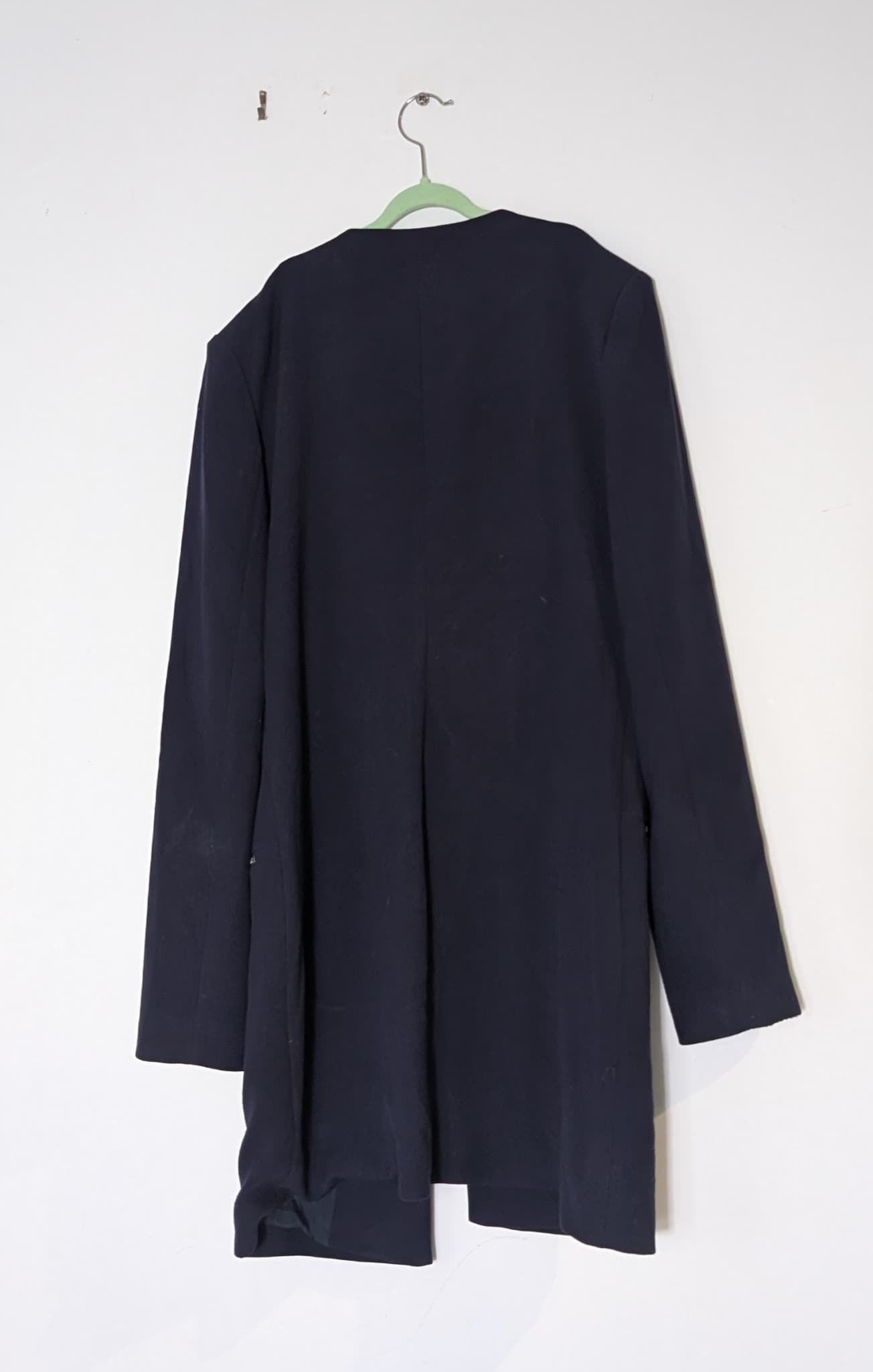 Wish The Label Navy Blue Zipper Detail Blazer Jacket AU 12 — photo 2 of 8