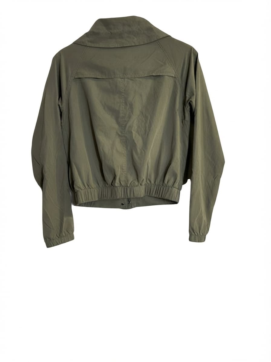 Wish Utility Bomber Jacket Olive Green Women's XS — photo 2 of 5
