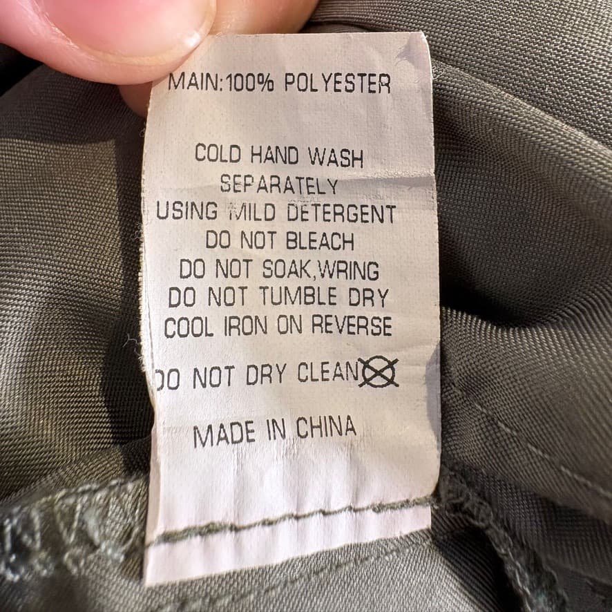 Wish Utility Bomber Jacket Olive Green Women's XS — photo 3 of 5