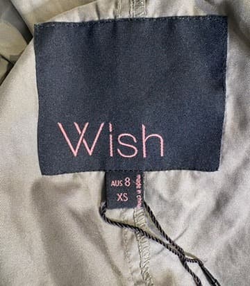 Wish Utility Bomber Jacket Olive Green Women's XS — photo 4 of 5
