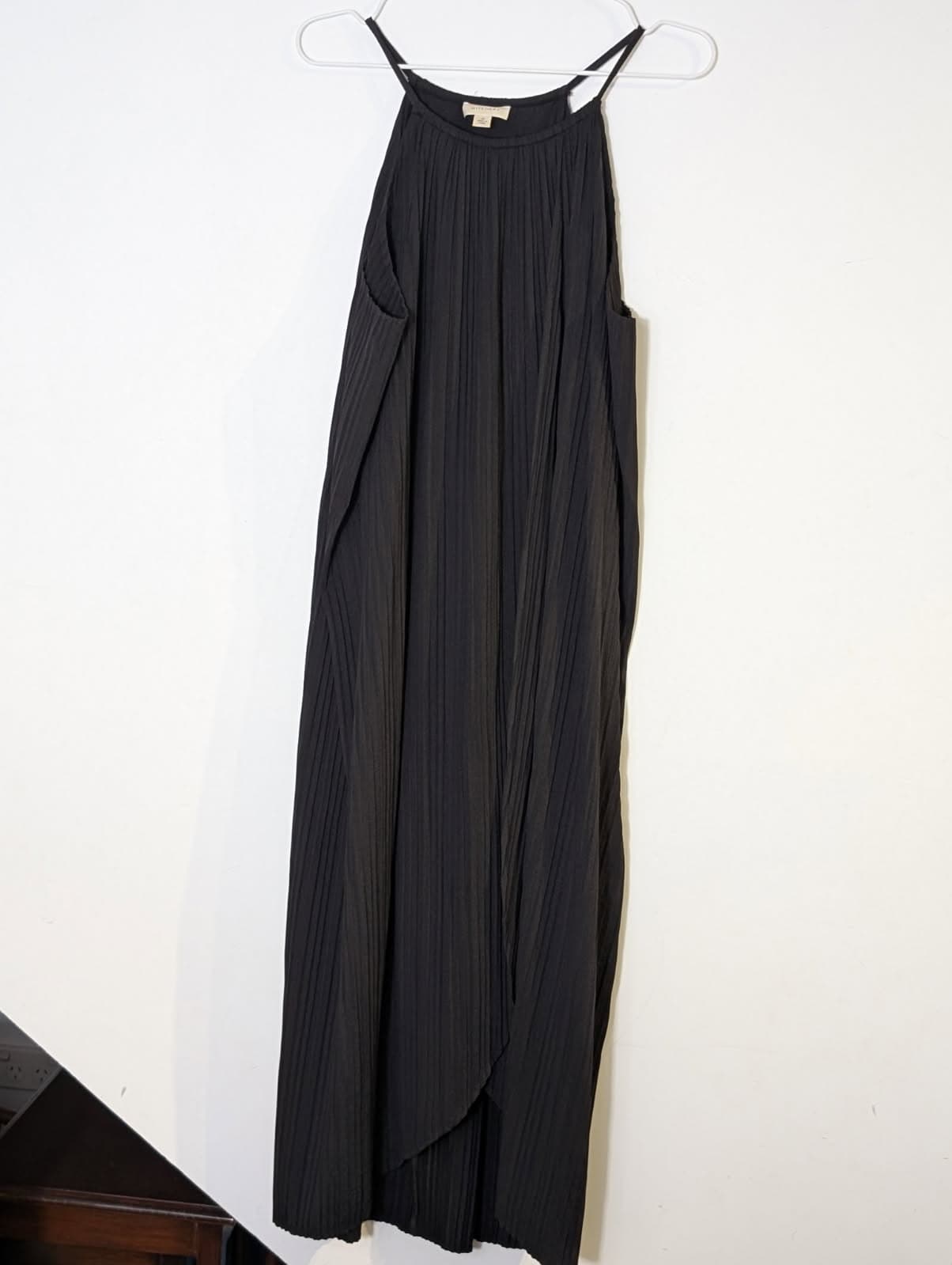 Witchery Black Pleated Sleeveless Dress - Size 12 — photo 8 of 8